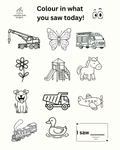 FREE Colour-in Scavenger Hunt
