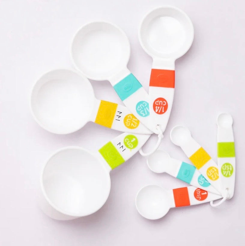Colour-coded Measuring Cups and Spoons