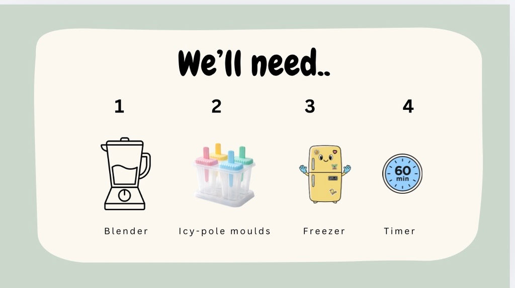 Mango Yoghurt Icy Poles & Shopping List (Digital Download)