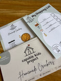 Homemade Crackers - kids visual recipe (Digital Download)
