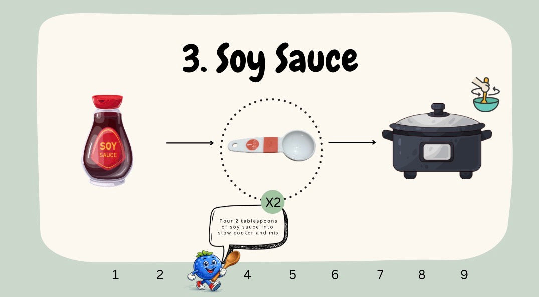 Veg Stew & Shopping List - kids visual recipe (Digital Download)