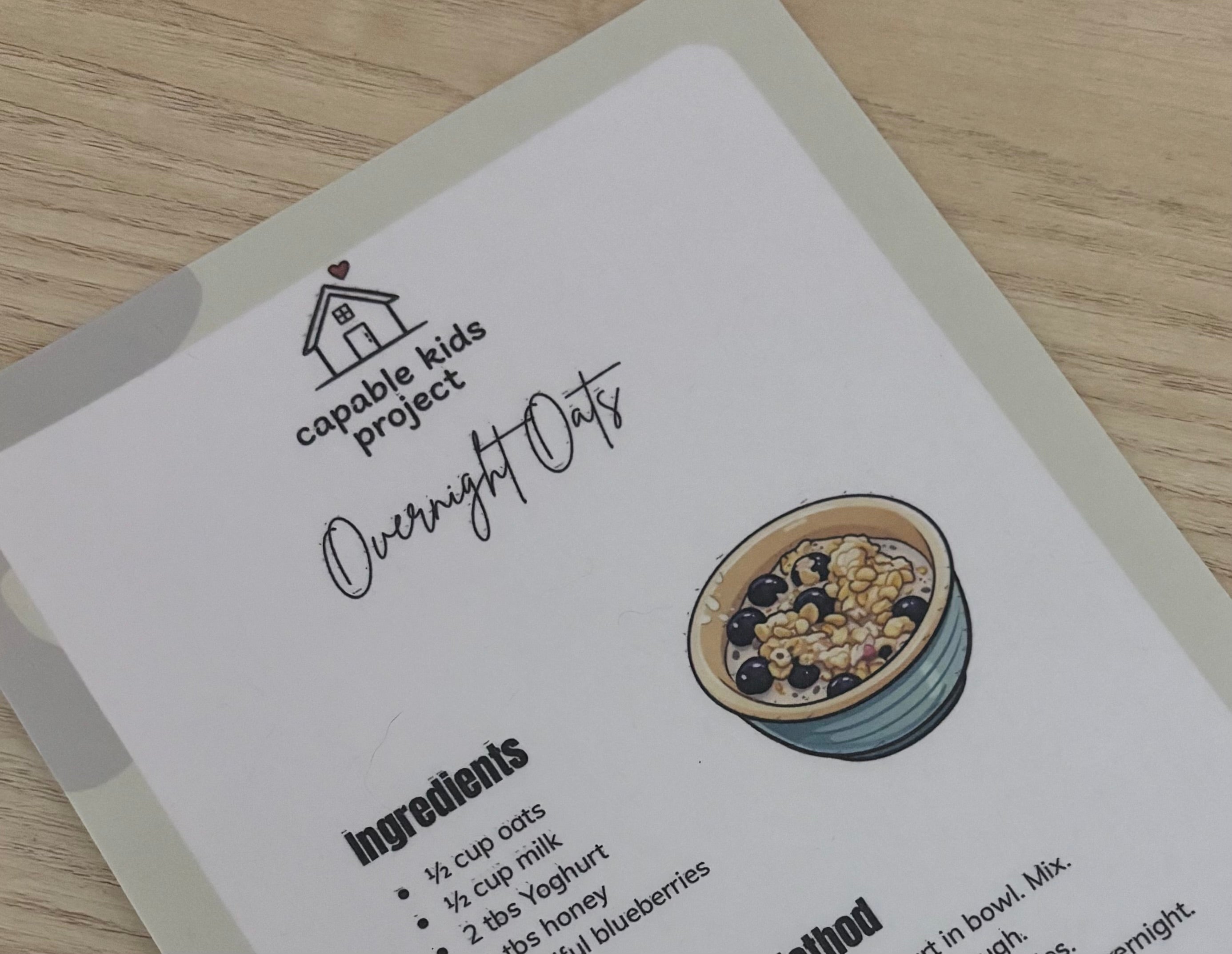 Readers Recipe - Overnight Oats