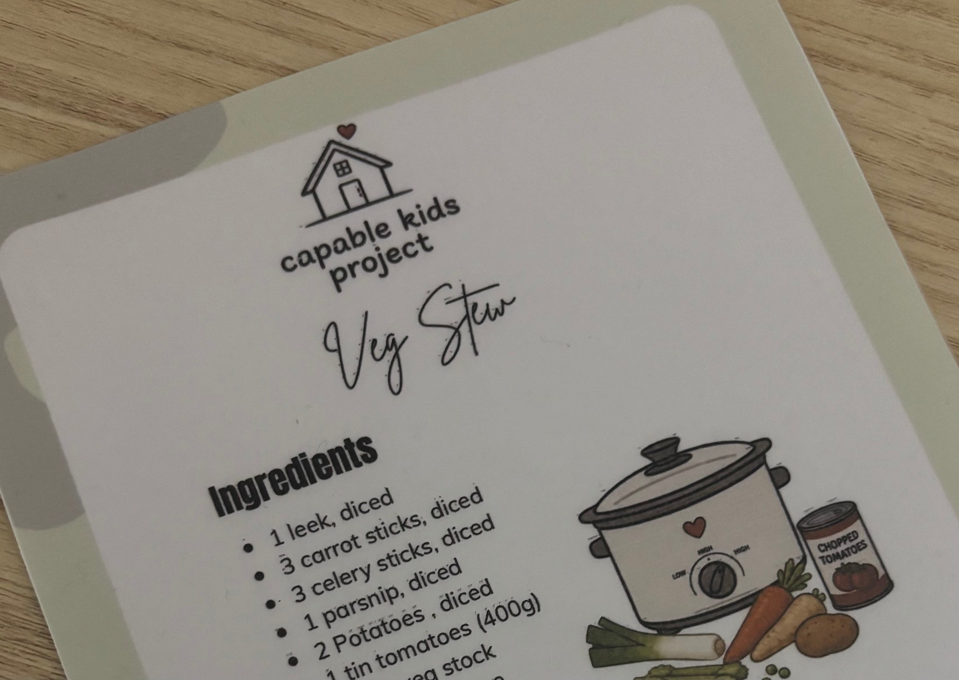 Readers Recipe - Veg Stew