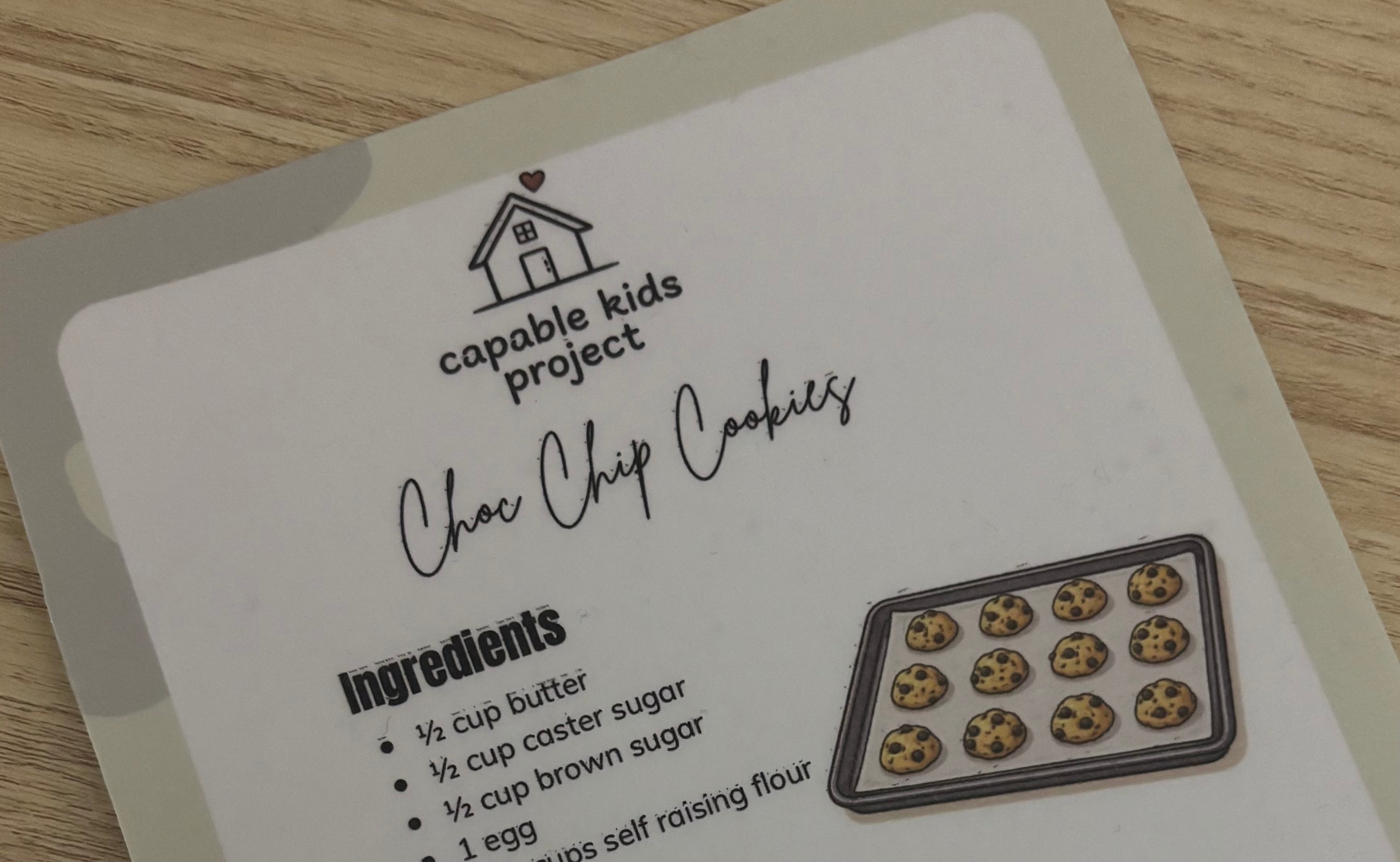 Readers Recipe - Choc Chip Cookies